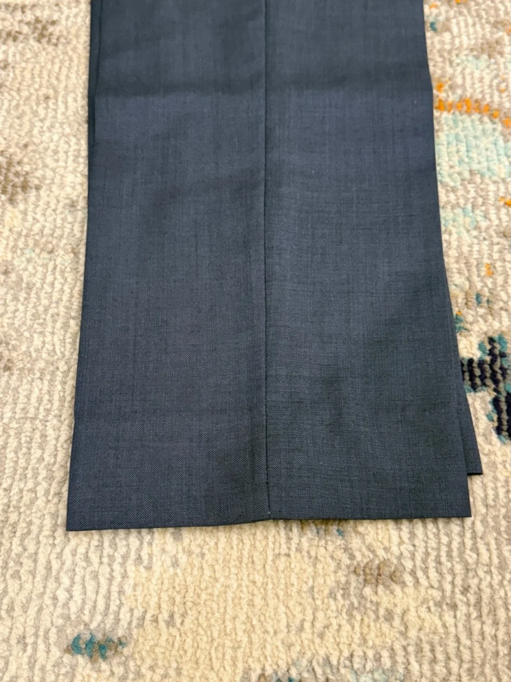 J Crew Thompson Slim Fit men's suit dress pant 32 slacks trousers dark gray blue